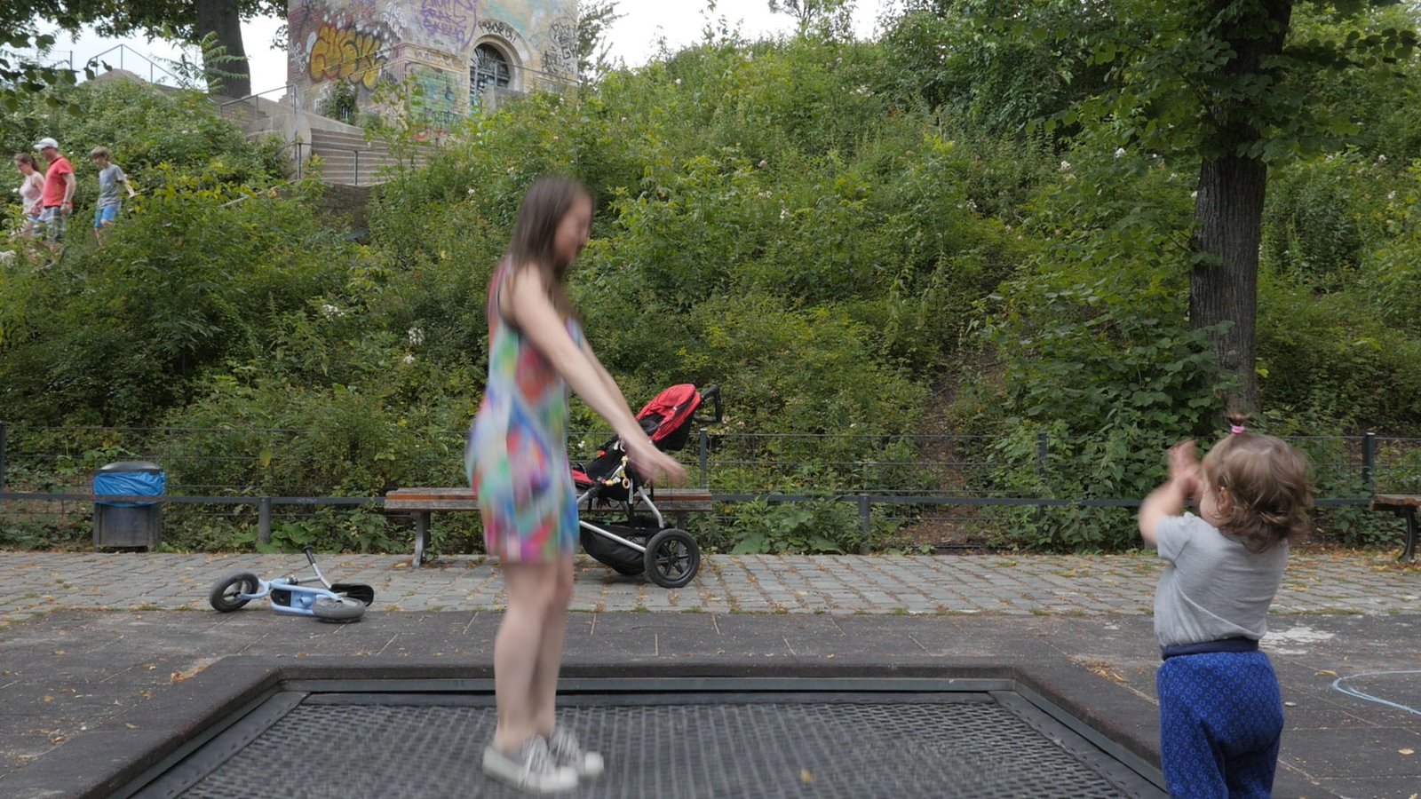 Trampolines In Berlin Look For The Spielplatz Park Project Berlin