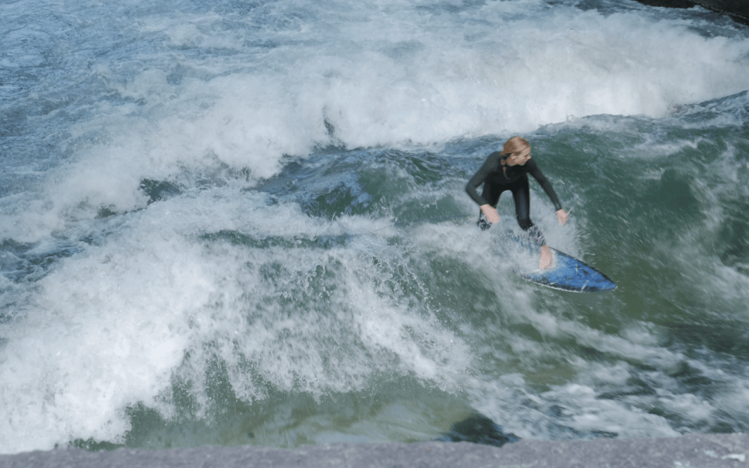 MÜNCHEN EISBACHWELLE | surfing munich